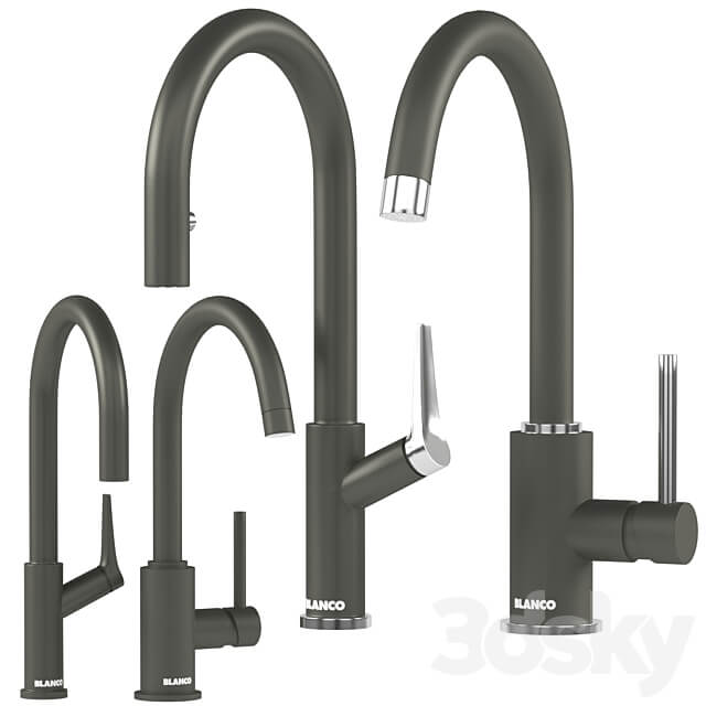 BLANCO faucet set 02 Faucet 3D Models