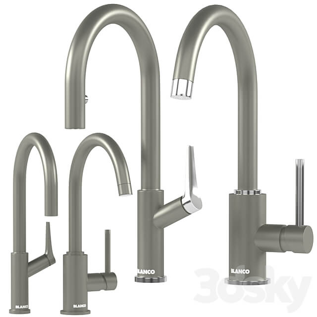 BLANCO faucet set 02 Faucet 3D Models