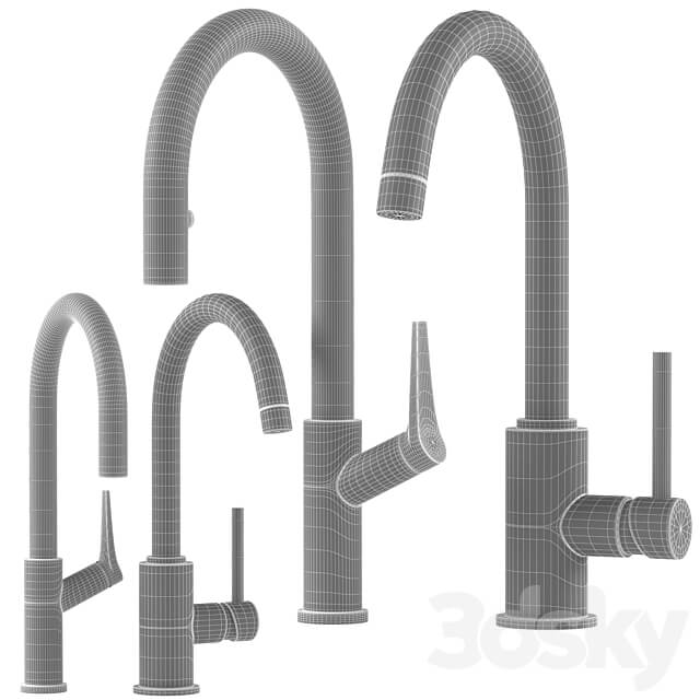BLANCO faucet set 02 Faucet 3D Models