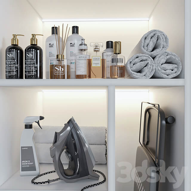 laundry room 02 Bathroom accessories 3D Models
