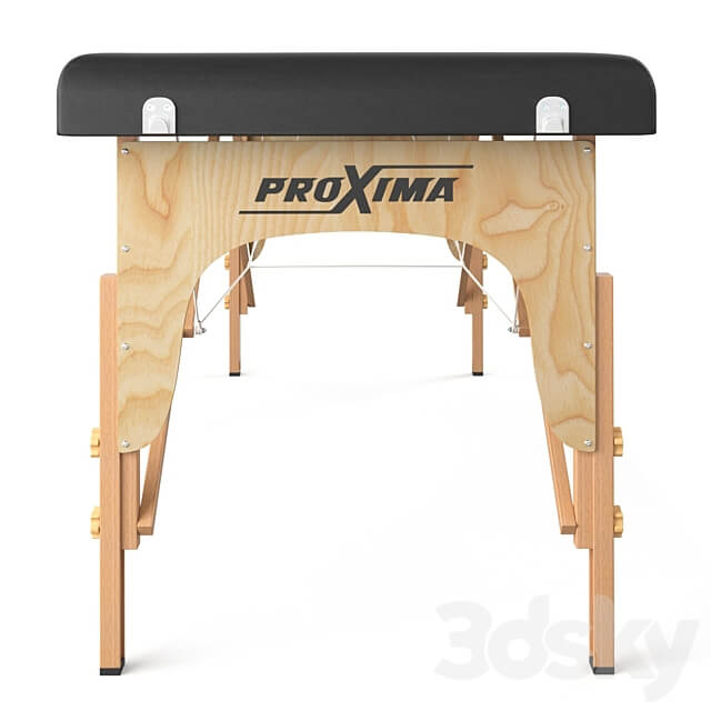 Folding massage table Proxima Parma 70 3D Models