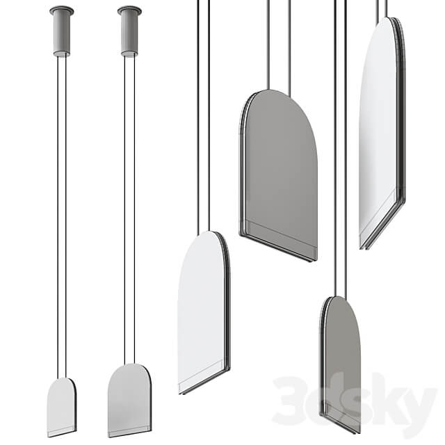 Thin by toss Pendant Lamp Pendant light 3D Models