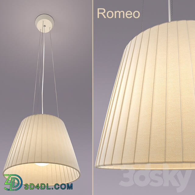Hanging lamp Romeo Pendant light 3D Models