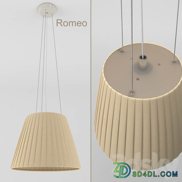 Hanging lamp Romeo Pendant light 3D Models