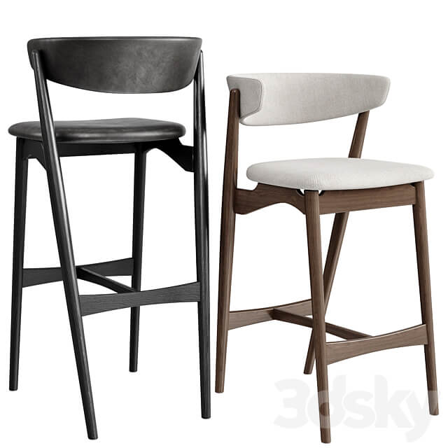 The Sibast No 7 Stool 3D Models