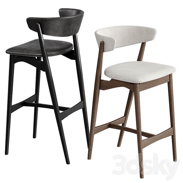 The Sibast No 7 Stool 3D Models