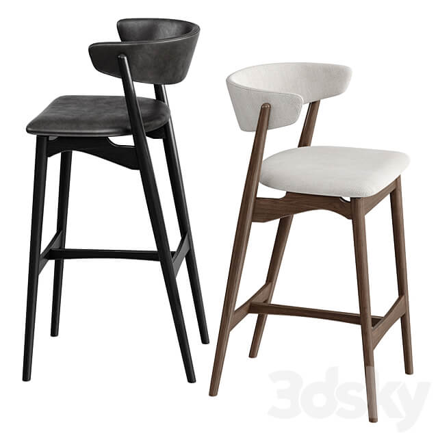 The Sibast No 7 Stool 3D Models
