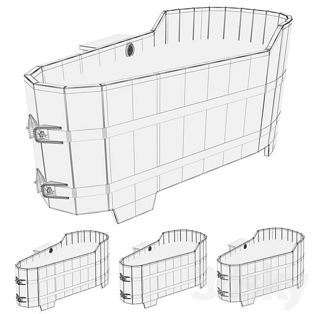 bath tub 3D Models