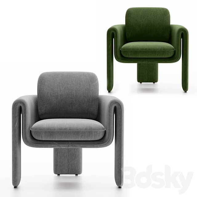 Henna Armchair 3D Models