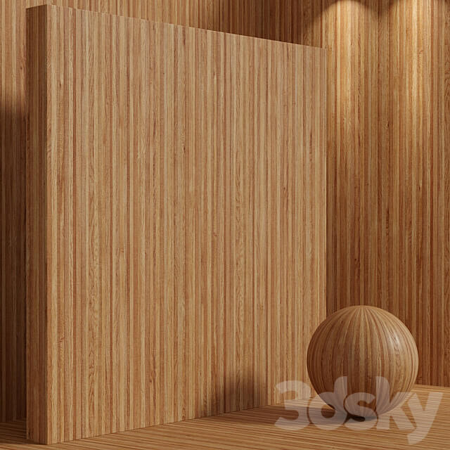 Material wood seamless oak set 130 3D Models