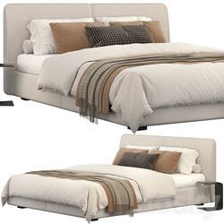Fluo Markurio bed Bed 3D Models 
