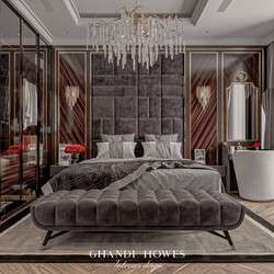 13232. Download Free 3D Neoclassical Bedroom Interior Model By Luu Dao Tu 