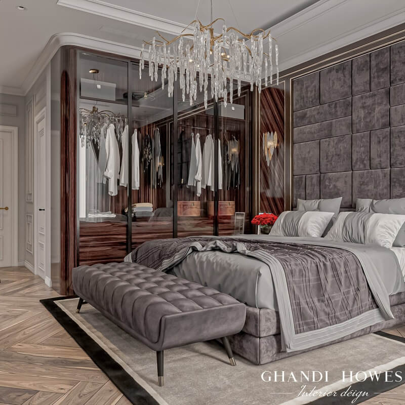 13232. Download Free 3D Neoclassical Bedroom Interior Model By Luu Dao Tu