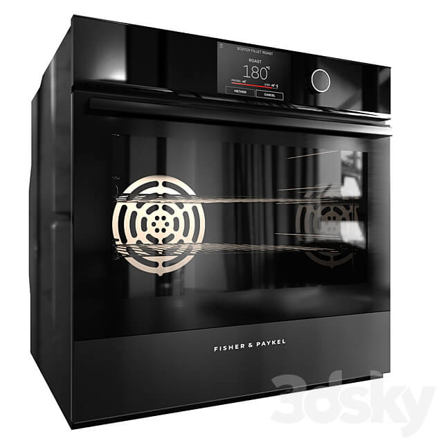Fisher paykel Kitchen Appliance Set No2 3D Models