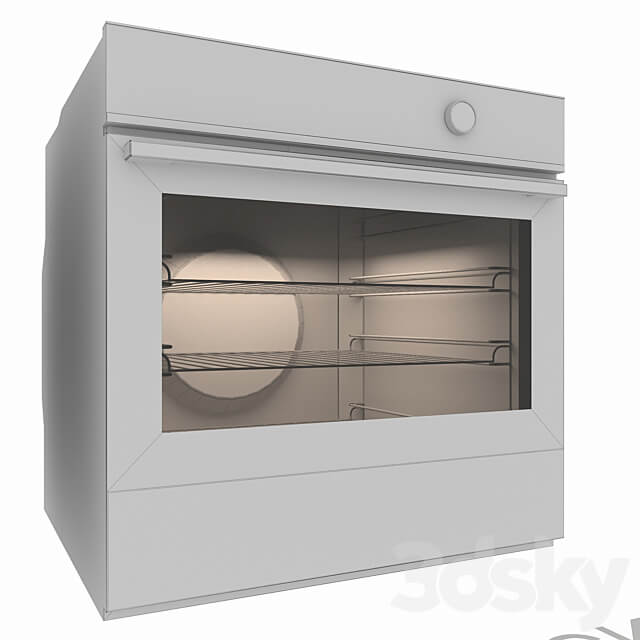 Fisher paykel Kitchen Appliance Set No2 3D Models