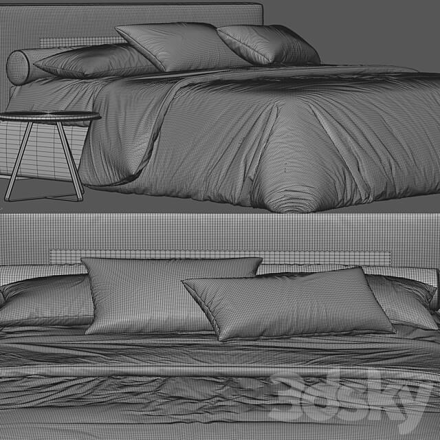 Lema Camille Bed Bed 3D Models