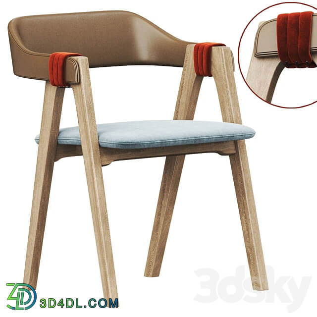Mathilda Chair by Moroso 3D Models