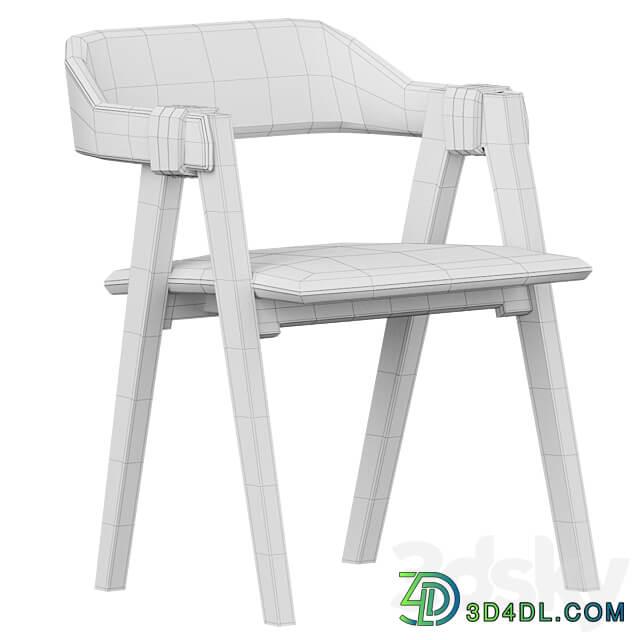 Mathilda Chair by Moroso 3D Models