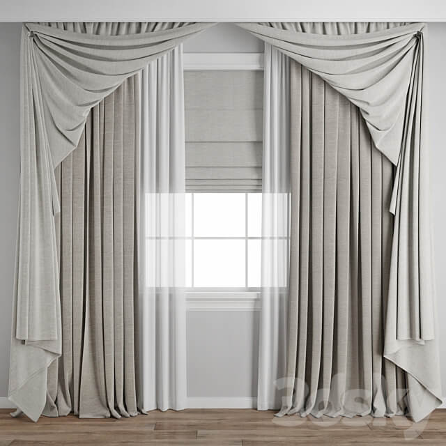 Curtain 506 3D Models