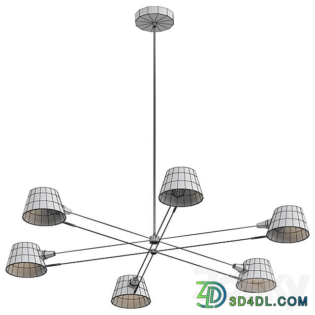 spread Pendant light 3D Models