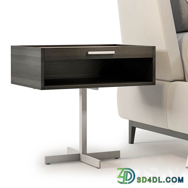 Minotti Reeves Bed No. 3 Bed 3D Models