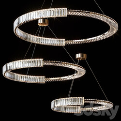 Pendant chandeliers BERTOLDA C by Lampatron 60cm 80cm 100cm Pendant light 3D Models 
