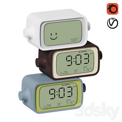 Lexon Dreamtime Alarm Clock Miscellaneous 3D Models 