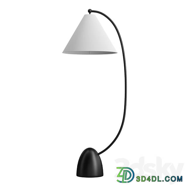 Britta Metal Floor Lamp 3D Models