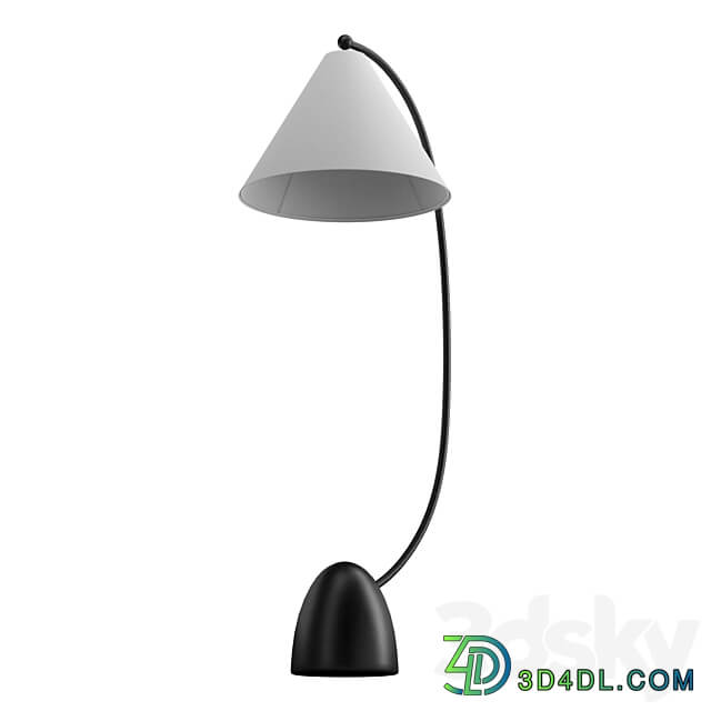 Britta Metal Floor Lamp 3D Models