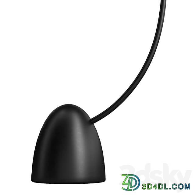 Britta Metal Floor Lamp 3D Models