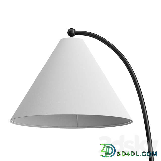 Britta Metal Floor Lamp 3D Models