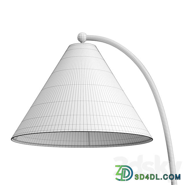 Britta Metal Floor Lamp 3D Models