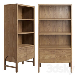 Bookcase Jeanne Wardrobe Display cabinets 3D Models 