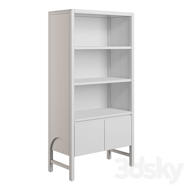 Bookcase Jeanne Wardrobe Display cabinets 3D Models