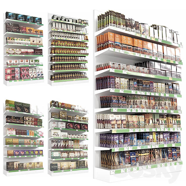 market products 3D Models