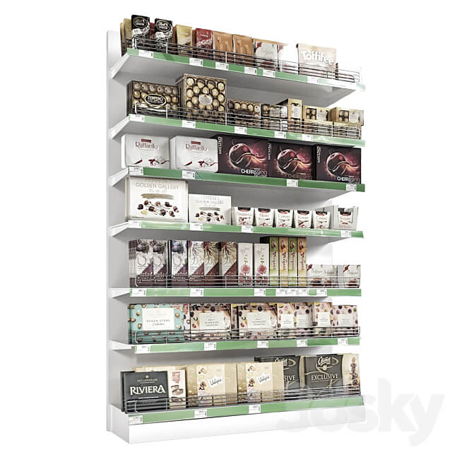 market products 3D Models