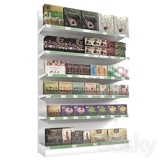 market products 3D Models