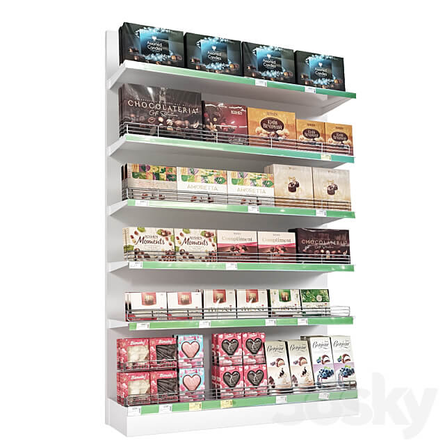 market products 3D Models