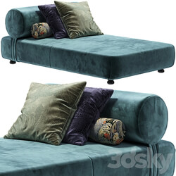 Chaises longues Moroso Mezze Sofa 3D Models 
