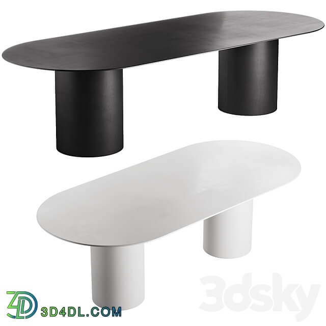 125 Desalto MM8 table by Guglielmo Poletti 3D Models