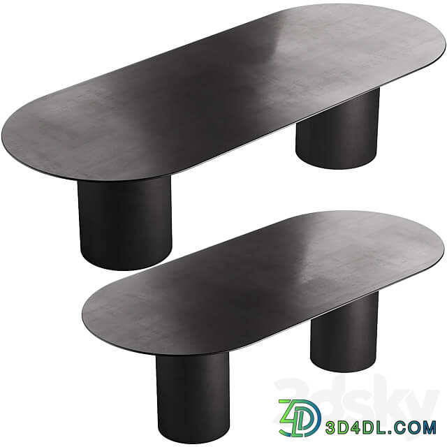 125 Desalto MM8 table by Guglielmo Poletti 3D Models