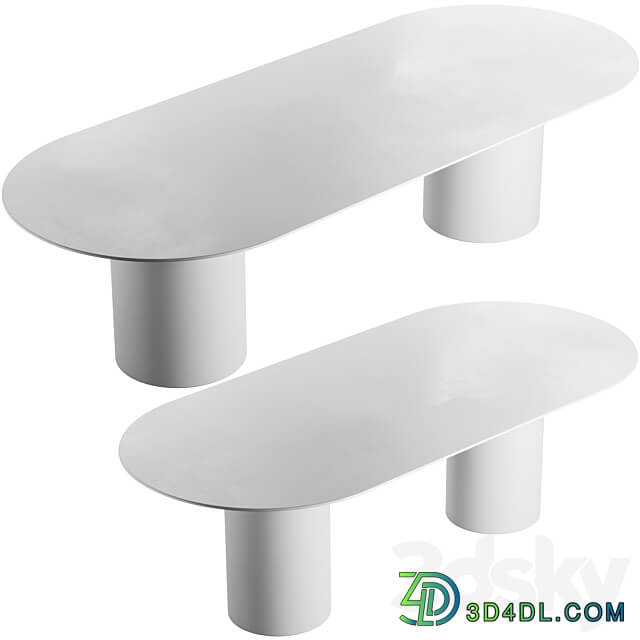 125 Desalto MM8 table by Guglielmo Poletti 3D Models