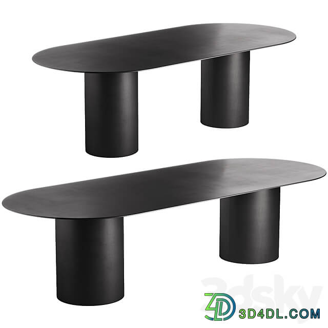 125 Desalto MM8 table by Guglielmo Poletti 3D Models