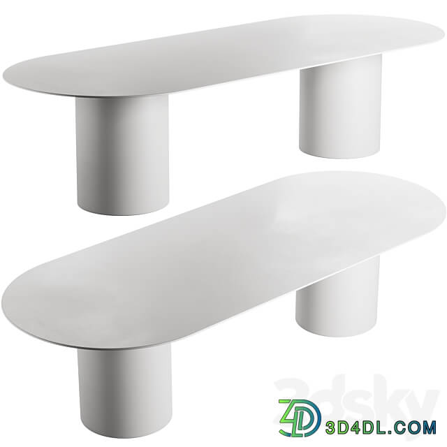 125 Desalto MM8 table by Guglielmo Poletti 3D Models