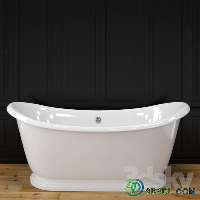 Bathroom accessories Alice bath shower curtain oval rail N2