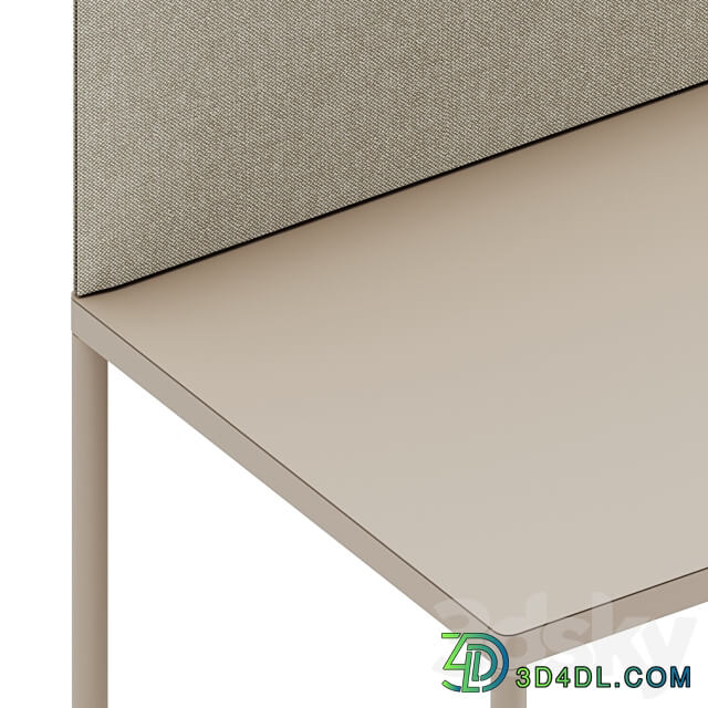 Office tables LAS Fil Rouge 3D Models