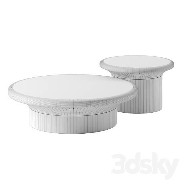 Suspence coffee tables Enne 3D Models