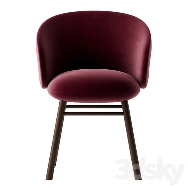 Pottolo dining chair by Alki 3D Models