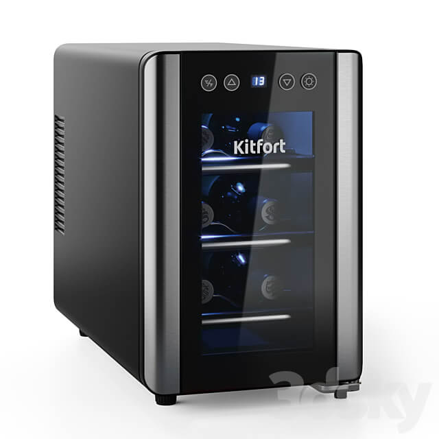 Kitfort wine cabinet set 3D Models