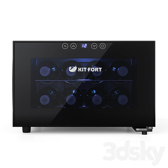 Kitfort wine cabinet set 3D Models